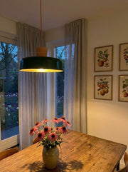 Chromara Colorful Bowl Pendant Light Retro Modern Style - Kitchen Island Lighting